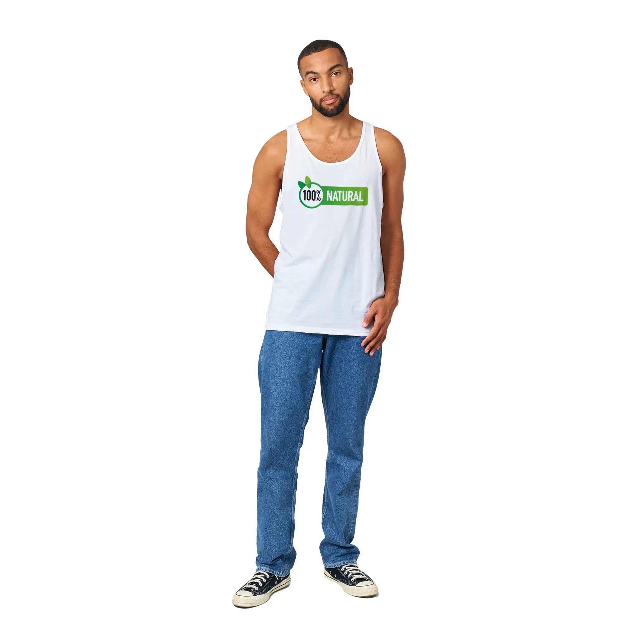 100% Natural  -  Premium Unisex Tank Top