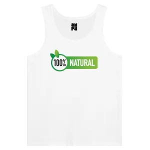 100% Natural  -  Premium Unisex Tank Top