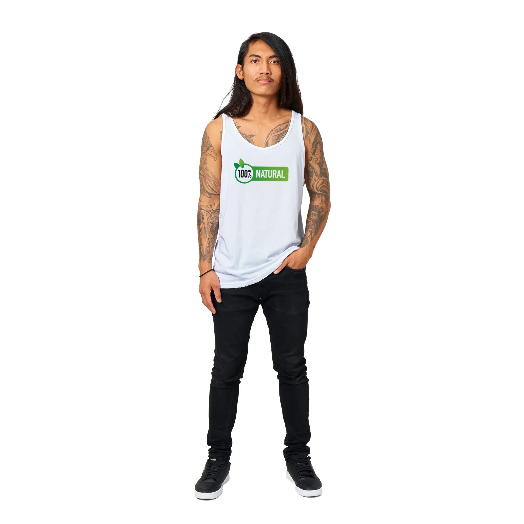 100% Natural  -  Premium Unisex Tank Top