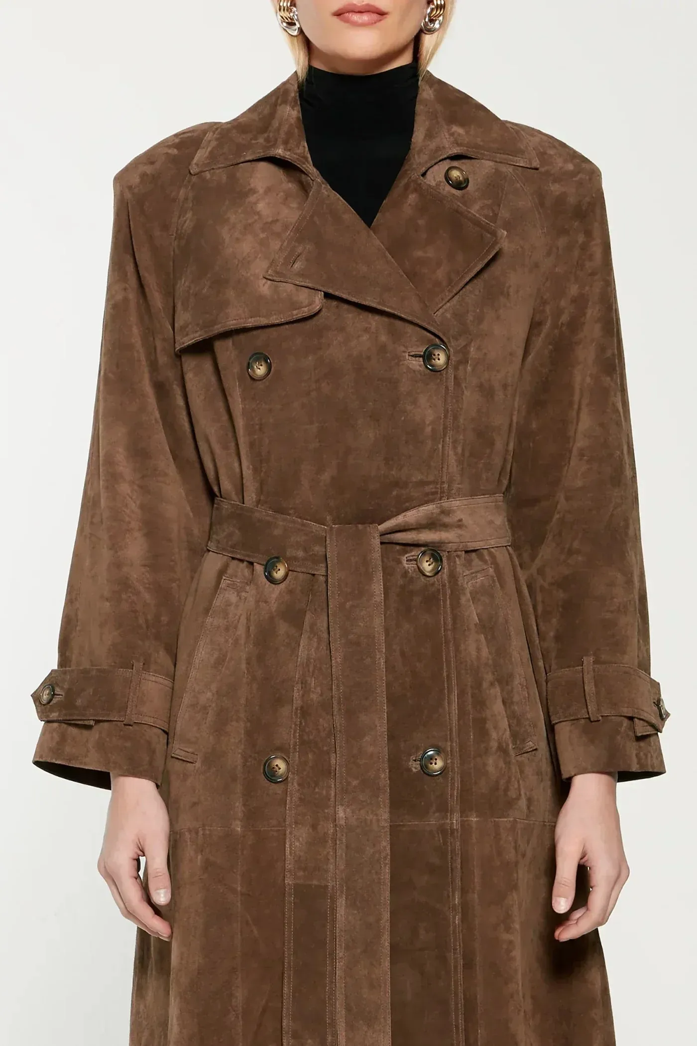 CHANTAL - Classic Belted Trench Coat