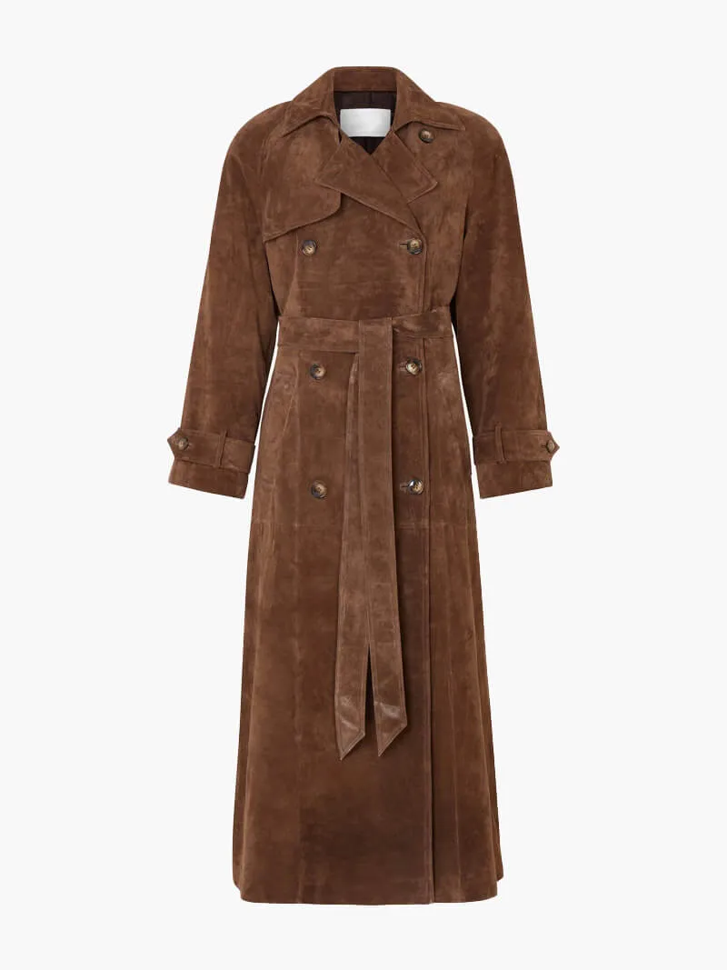 CHANTAL - Classic Belted Trench Coat
