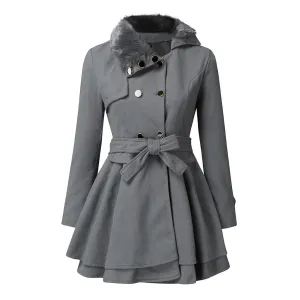 CLAUDIA | Vintage Flair Trench Coat