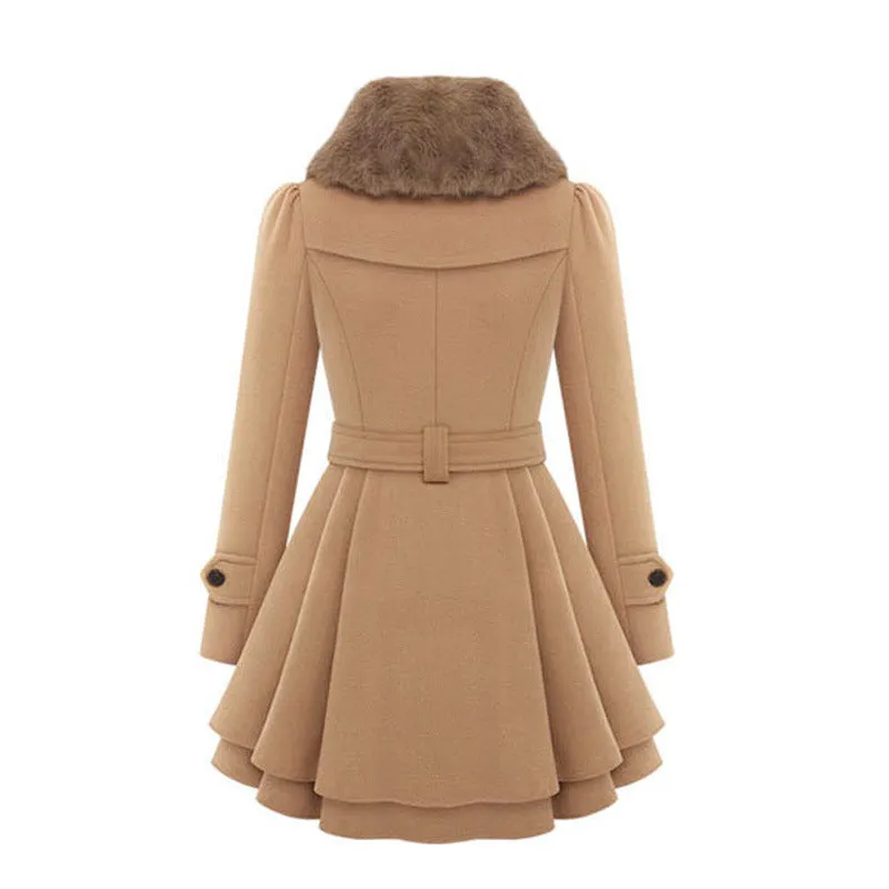 CLAUDIA | Vintage Flair Trench Coat
