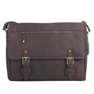 Double buckle laptop bag - Various material