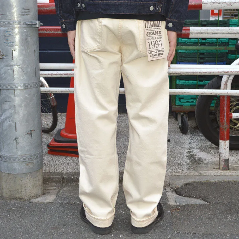 FULL COUNT "0105EC" Wide Ecru Selvedge Denim