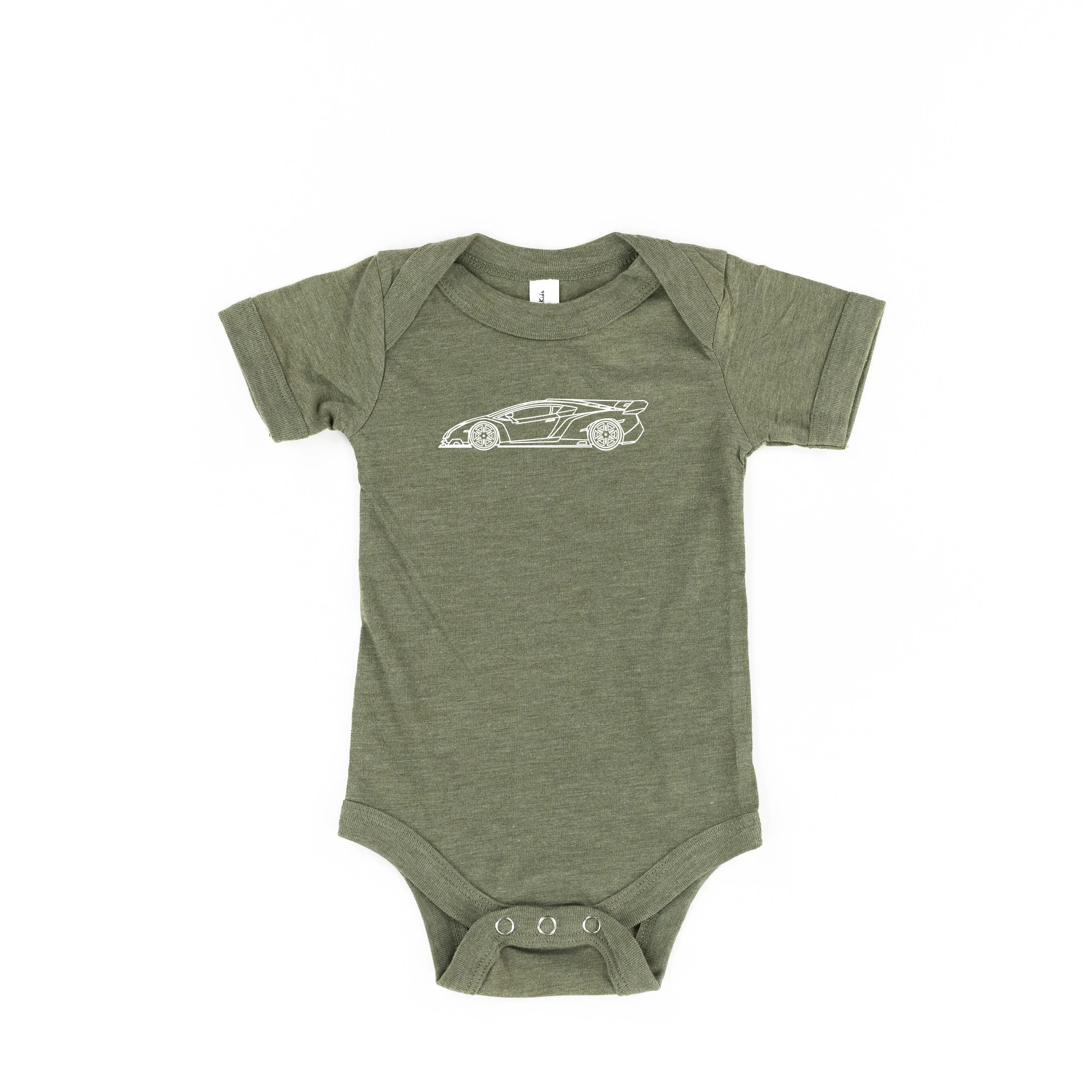 LAMBORGHINI - Minimalist Design - Short Sleeve Child Shirt