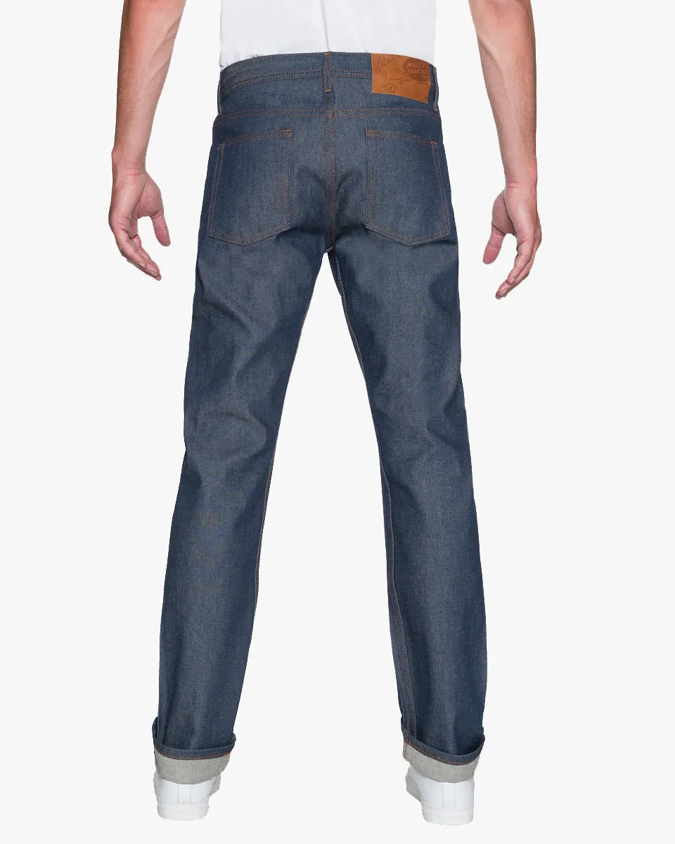 Naked & Famous Denim Weird Guy Regular Tapered Mens Jeans - Natural Indigo Selvedge