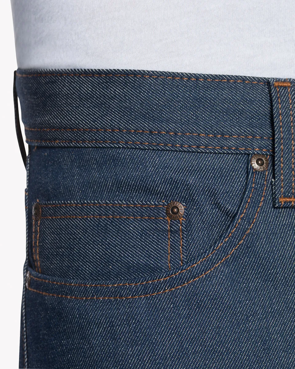 Naked & Famous Denim Weird Guy Regular Tapered Mens Jeans - Natural Indigo Selvedge