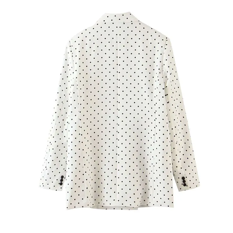 POLKA DOT BLAZER