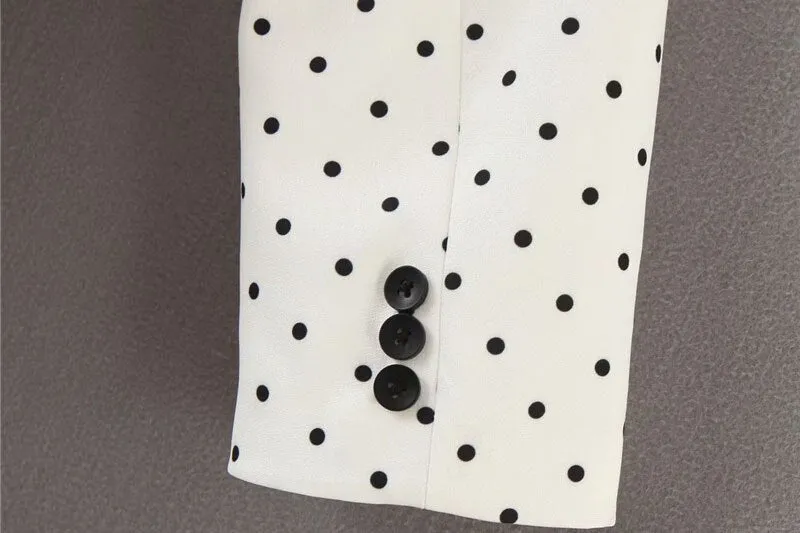 POLKA DOT BLAZER