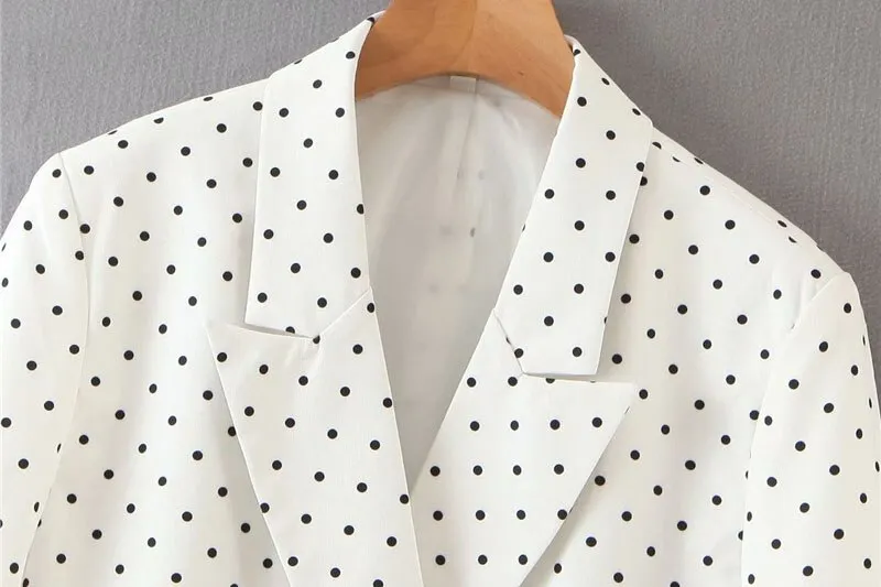 POLKA DOT BLAZER