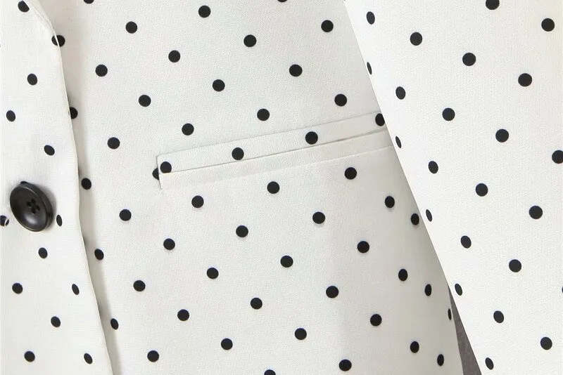 POLKA DOT BLAZER