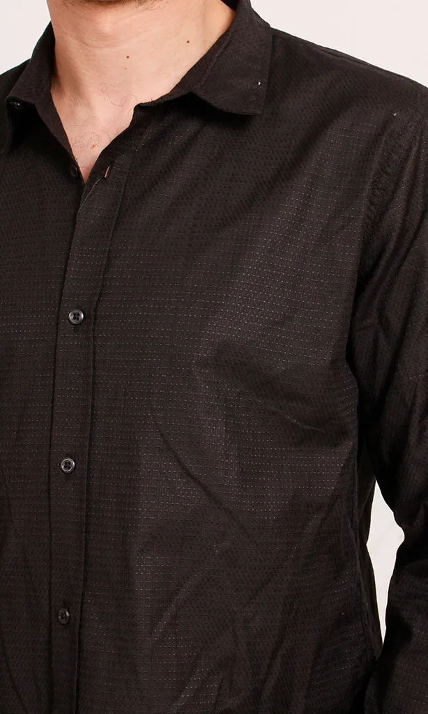 R206328 - Ready Garment Button-Up Shirt - Black