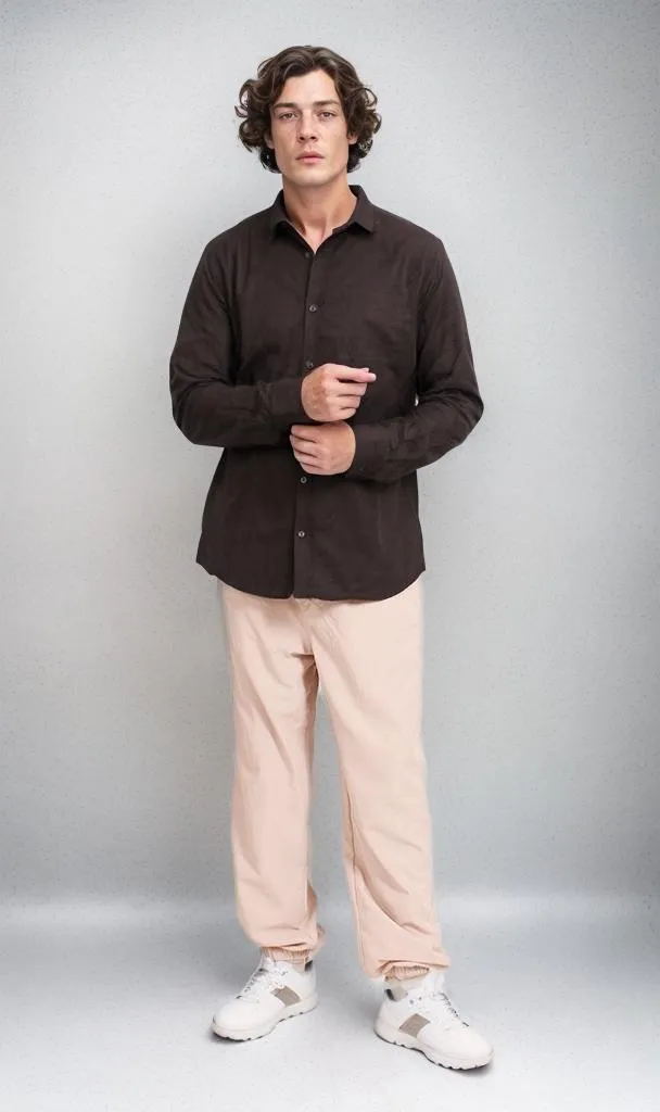 R206328 - Ready Garment Button-Up Shirt - Black
