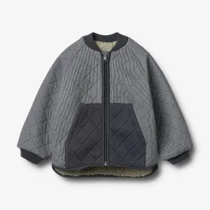 Reversible Thermo Jacket Lake - ink stripe