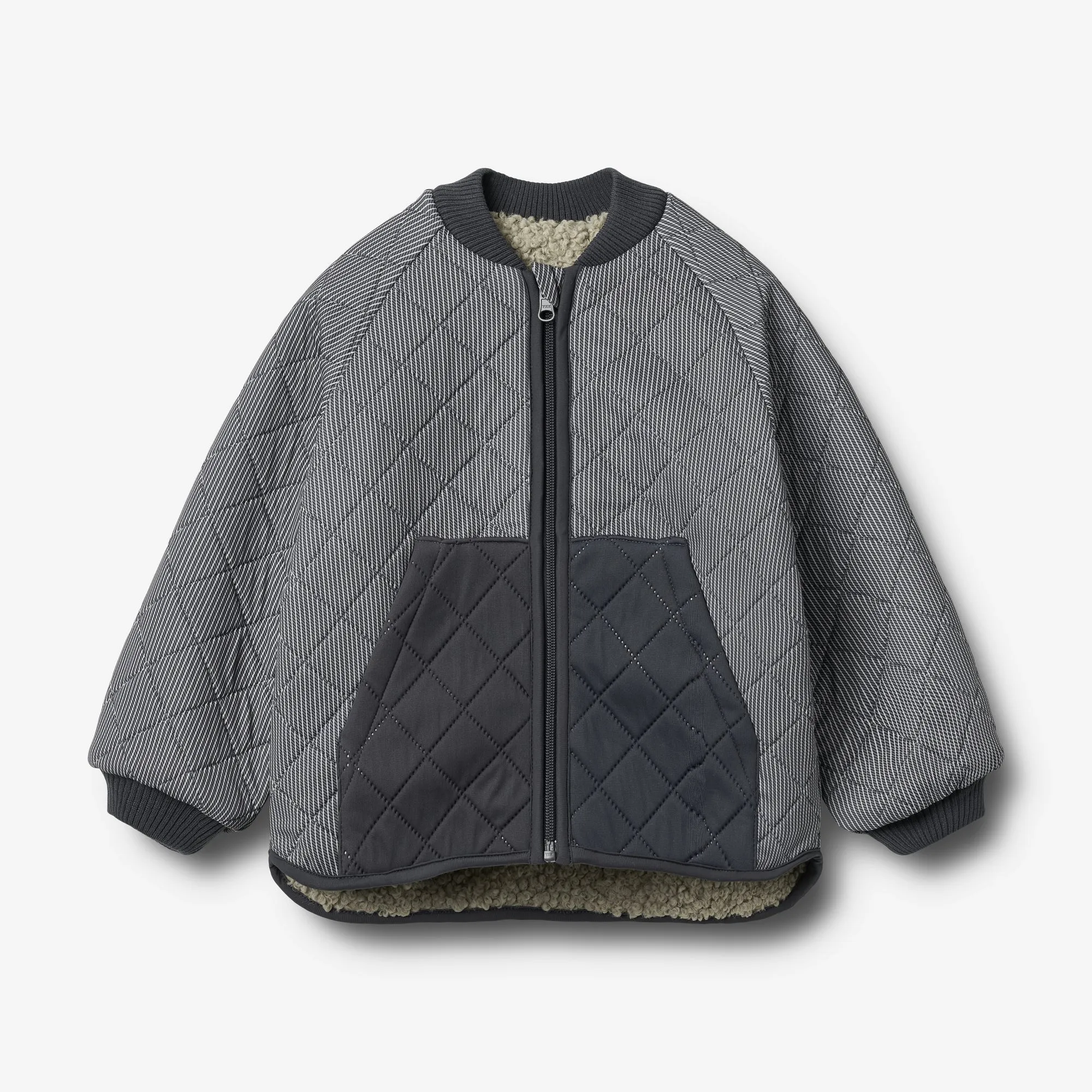 Reversible Thermo Jacket Lake - ink stripe
