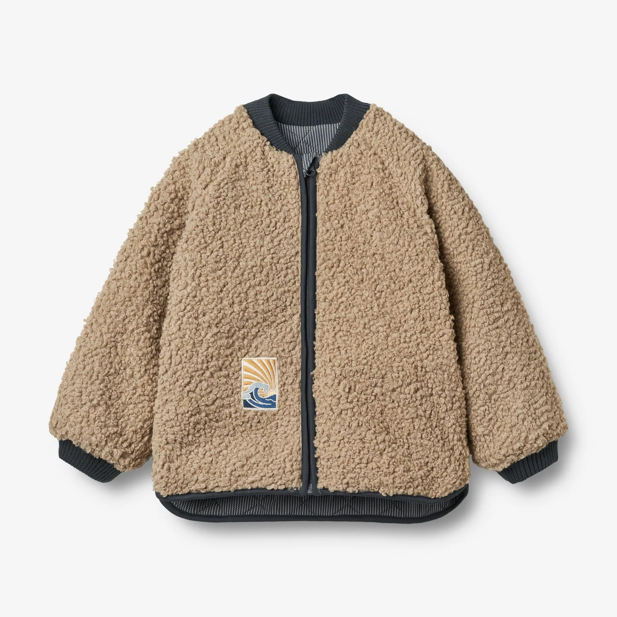 Reversible Thermo Jacket Lake - ink stripe