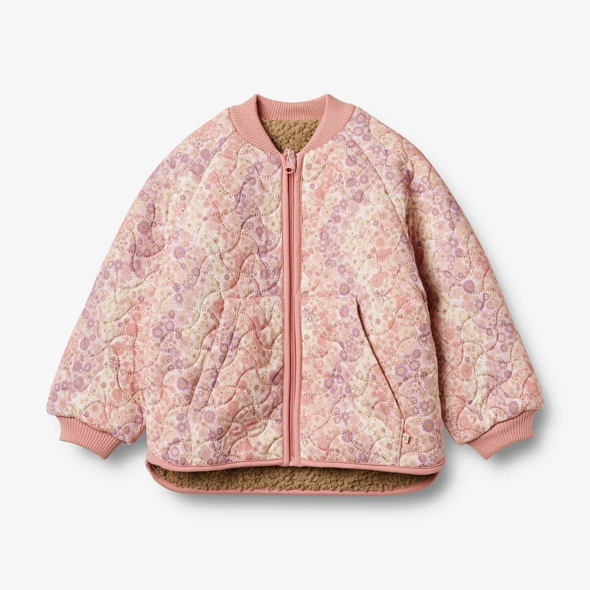 Reversible Thermo Jacket Lake - lilac flower rainbow