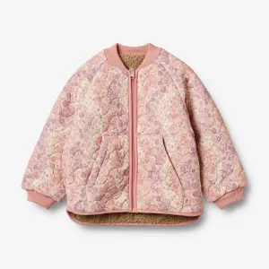 Reversible Thermo Jacket Lake - lilac flower rainbow