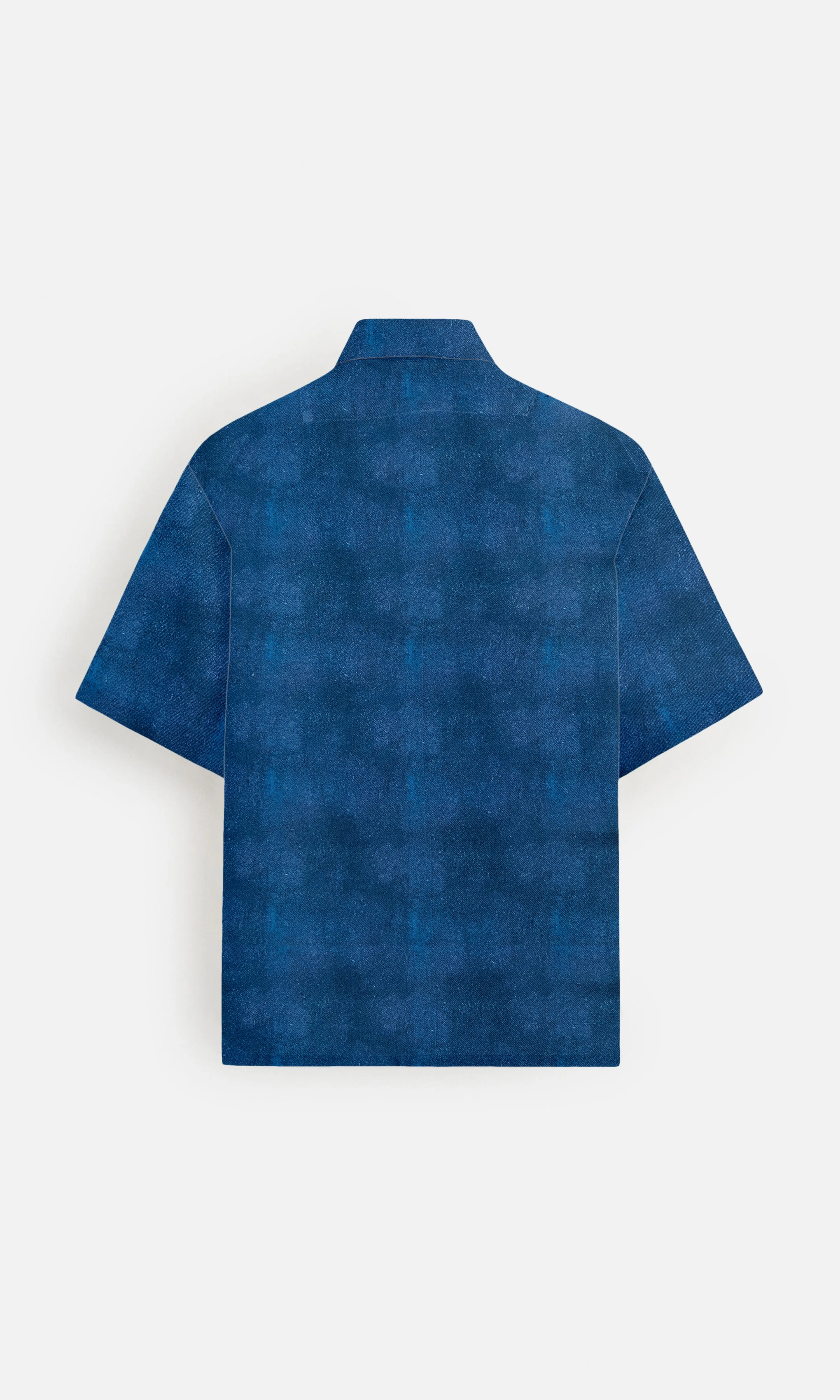 Sapphire Bloom Pure Ecovero (viscose) Short Sleeve Shirt
