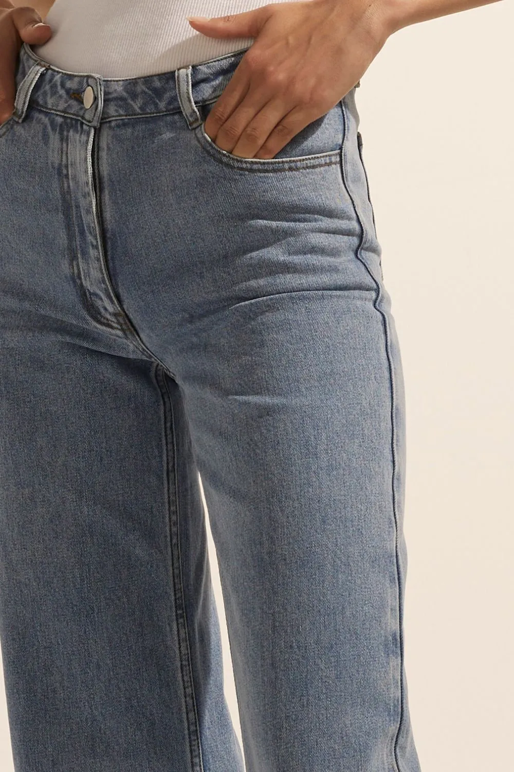 Zoe Kratzmann - Magnet Jean - Washed Denim